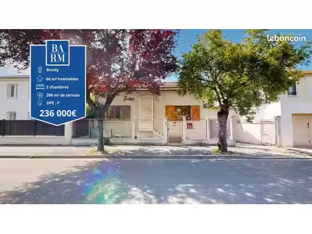 maison 3 pièces 61 m²