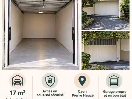 garage à louer caen pierre heuze