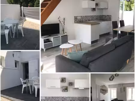 maison t3 meublé - avec extérieur