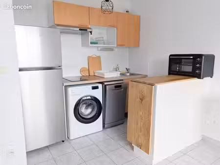 appartement 2 pièces meublé - résidence privée avec piscine et tennis  touques - à 5 min d