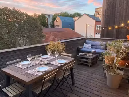 maison de ville avec rooftop - montreuil