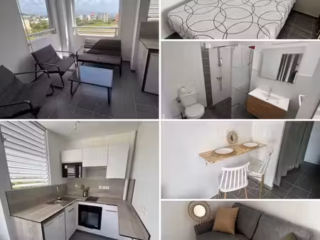 appartement t1 bis meublé à louer 850/mois cc à schoelcher