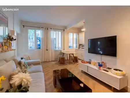 appartement 3p rénové - esprit maison