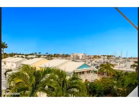 appartement t1 bis en duplex avec mezzanine – marina saint-françois – terrasse – 3 piscine