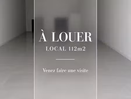 local 112 m² baie-mahault