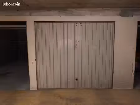 box parking garage sous sol