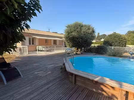 maison 4 chambres avec piscine et pergola bioclimatique