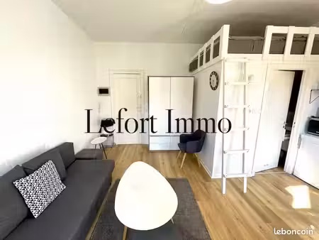studio 1 pièce 22 m²