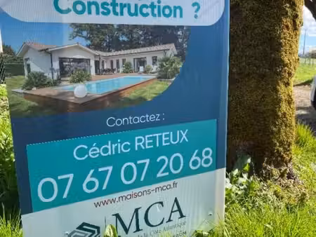 terrain 400 m² saint jean d angely