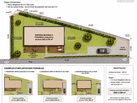 terrain constructible