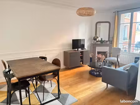 bois-colombes rue des bourguignons - appartement meublé lumineux et calme – 3 pièces de 60