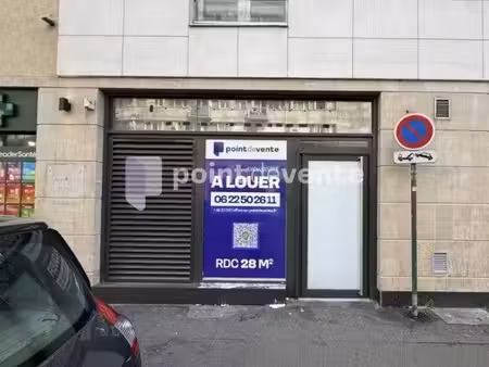 local commercial 28 m²