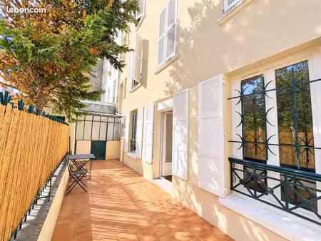 vincennes centre – appartement entièrement rénové3 pièces 67 m² + cours intérieure 18m²
