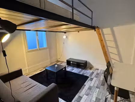 ◊ saint-mandé – appartement meublé 25 m² avec mezzanine – métro ligne 1