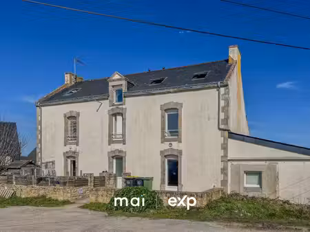 erdeven – deux duplex + garages + grange