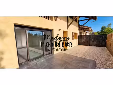 appartement 3 pièces 66m² avec jardin