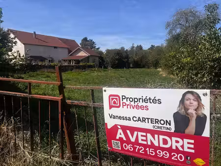 70190 - recologne les rioz - terrain 1054 m² - prix : 25000 honoraires charge vendeur
