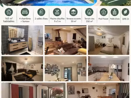 ♥️ coup de cœur maison ? 4ch avec piscine ?