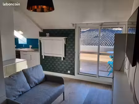 location studio 36m2 meublé centre-ville proche hôpital