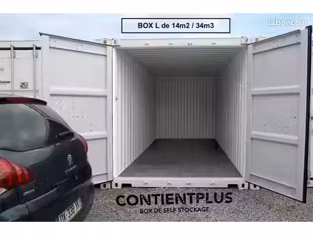 lamballe nord: location de box de stockage individuel : accès sécurisé plain pied 7/7j-24/
