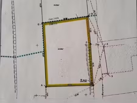 terrain 518 m² trigavou