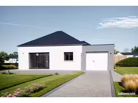 plain-pied 3 chambres et garage