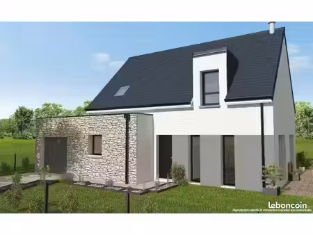 projet de construction d'une maison 106 m² avec terrain à lamballe (22)