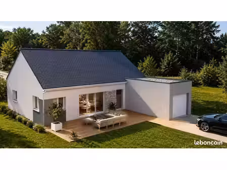 projet de construction d'une maison 82 m² avec terrain à lamballe (22)