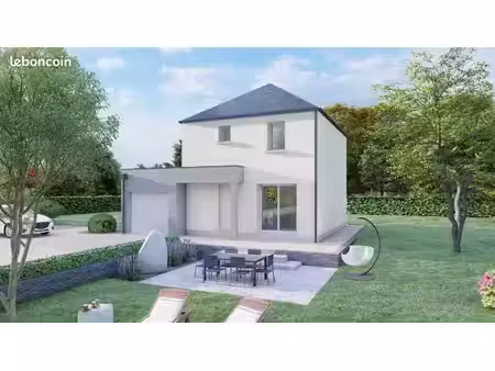 projet de construction d'une maison 74.23 m² avec terrain à quessoy (22)
