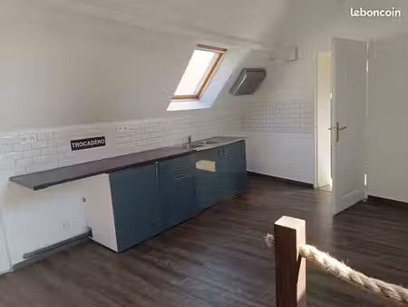 appartement 2 pièces 43 m² loi carrez 65 m² au sol