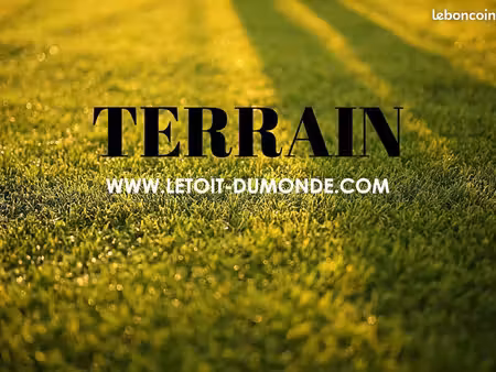 terrain 5500 m² montpon menesterol