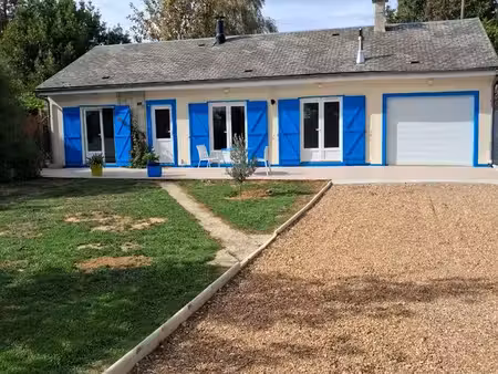 maison 3 chambres – plain-pied – jardin 1 100 m² – alluyes
