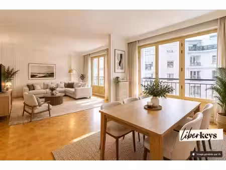 4 pièces traversant avec double séjour - boulogne-billancourt