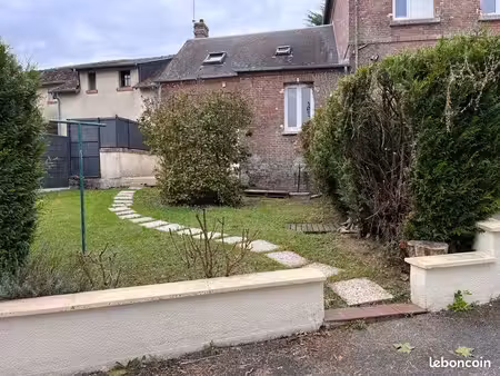 appartement t2 duplex  jardin  terrasse  parking  proche évreux et ba105