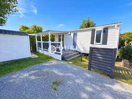 mobil home - domaine privee avec piscine