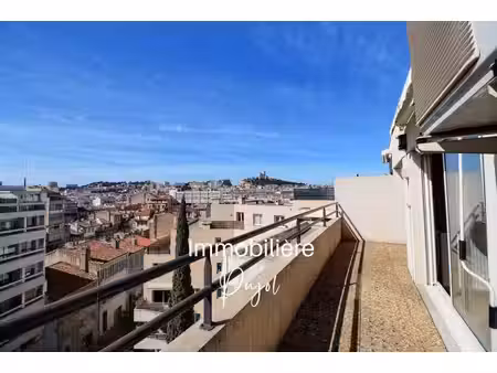 lodi 13006 - t2 meublé en duplex  climatisé avec terrasse et garage double