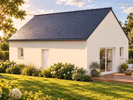 projet de construction d'une maison 44 m² avec terrain à cleder (29)