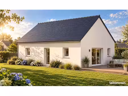 projet de construction d'une maison 49.9 m² avec terrain à cleder (29)