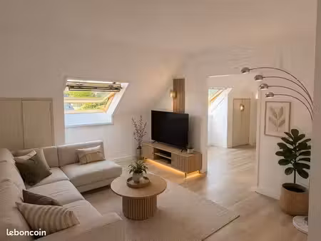 appartement 100m2 - moelan sur mer - proche plage  gr34  port