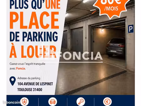 appartement 10m² à louer 80 - toulouse 31400