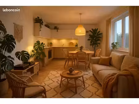 appartement 2 pièces 45 m²