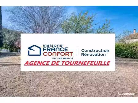 terrain 880 m² cadours