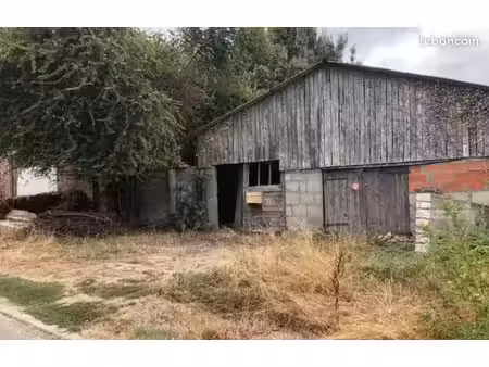 ? cadours – terrain constructible 816 m² avec grange – projet maison neuve possible