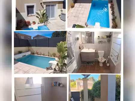 villa 3 pièces à nîmes piscine et garage