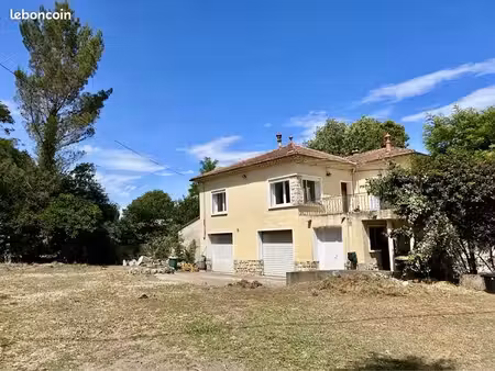 maison individuelle - 600m2 de terrain constructible - fort potentiel