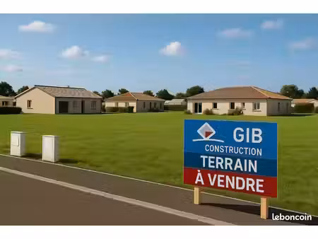 terrain à bâtir de 250 m² à podensac (33)
