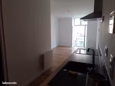 grand studio entièrement rénové 28m2 avec balcon centre ville