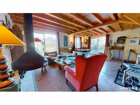 ?️ cierp-gaud – maison t4 de 90 m² esprit chalet  3 chambres  terrain de 1 300 m² avec vue