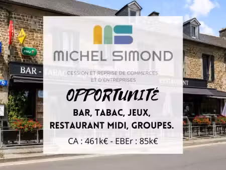 fonds de commerce bar  tabac  pmu finistere