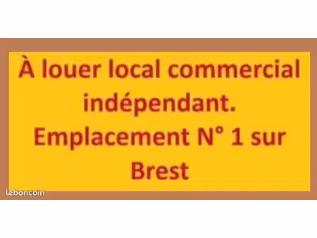 à louer – local commercial indépendant – emplacement n°1